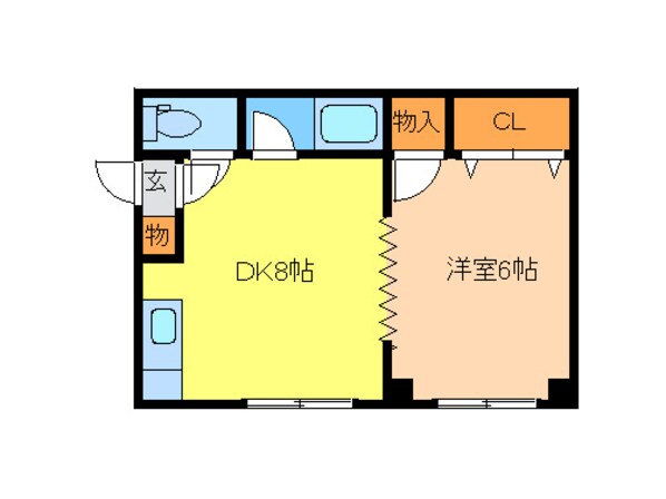 第3サニープレイスの物件間取画像